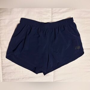 New Balance Women's Dark Blue Athletic Shorts